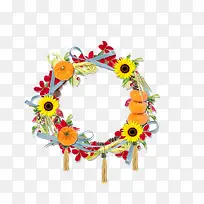 婚礼多彩花环-空若网 婚礼多彩花环-空若网