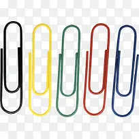 彩色回形针-空若网 彩色回形针-空若网