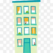 卡通房子-空若网 卡通房子-空若网