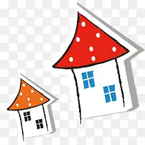 可爱卡通房子-空若网 可爱卡通房子-空若网