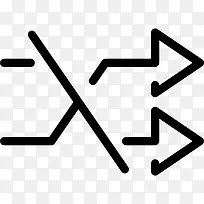 洗牌的箭图标-空若网 洗牌的箭图标-空若网