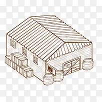 手绘房子-空若网 手绘房子-空若网