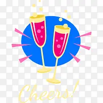 彩色生日标签矢量图-空若网 彩色生日标签矢量图-空若网