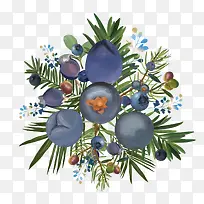 手绘植物花卉-空若网 手绘植物花卉-空若网