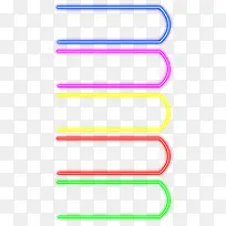 彩色光效圆边标签-空若网 彩色光效圆边标签-空若网