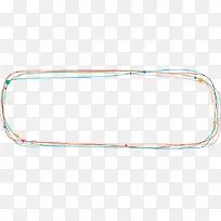 手绘彩色线条标签-空若网 手绘彩色线条标签-空若网