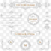 矢量欧式装饰花纹免费下载-空若网 矢量欧式装饰花纹免费下载-空若网