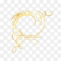 矢量卡通扁平化装饰金线边框png-空若网 矢量卡通扁平化装饰金线边框png-空若网