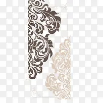 欧式花纹标签矢量-空若网 欧式花纹标签矢量-空若网