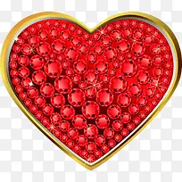 红色钻石爱心海报-空若网 红色钻石爱心海报-空若网