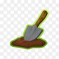 手绘铲子-空若网 手绘铲子-空若网