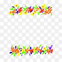 唯美童趣水彩花框-空若网 唯美童趣水彩花框-空若网