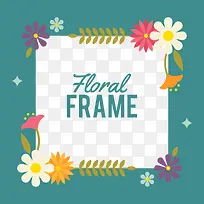 卡通花边框素材-空若网 卡通花边框素材-空若网