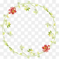 矢量花朵边框-空若网 矢量花朵边框-空若网