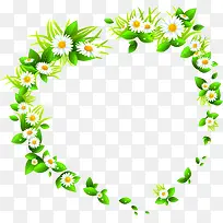 爱心花朵花环-空若网 爱心花朵花环-空若网