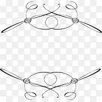 黑色卡通边框-空若网 黑色卡通边框-空若网