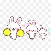 可爱卡通小兔子-空若网 可爱卡通小兔子-空若网