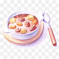 手绘美食-空若网 手绘美食-空若网