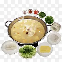 酥肉汤锅美食食物-空若网 酥肉汤锅美食食物-空若网