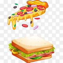 矢量手绘食物-空若网 矢量手绘食物-空若网