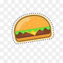 矢量汉堡-空若网 矢量汉堡-空若网