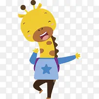 卡通长颈鹿-空若网 卡通长颈鹿-空若网