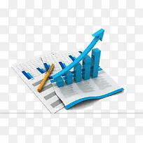 3D质感蓝色数据-空若网 3D质感蓝色数据-空若网