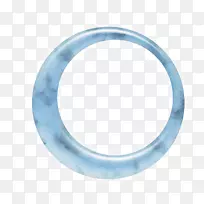蓝色圆圈剪贴画-25-空若网 蓝色圆圈剪贴画-25-空若网