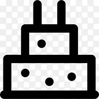 生日蛋糕图标-空若网 生日蛋糕图标-空若网