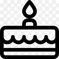 生日蛋糕图标-空若网 生日蛋糕图标-空若网