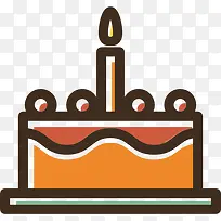 蛋糕图标-空若网 蛋糕图标-空若网