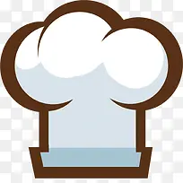 矢量手绘厨师帽素材-空若网 矢量手绘厨师帽素材-空若网