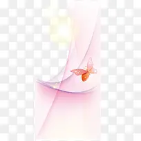 梦幻背景与蝴蝶-空若网 梦幻背景与蝴蝶-空若网