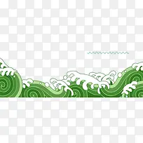 手绘卡通绿色小清新背景-空若网 手绘卡通绿色小清新背景-空若网