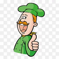 卡通厨师-空若网 卡通厨师-空若网