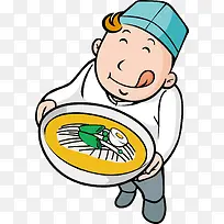 卡通厨师-空若网 卡通厨师-空若网