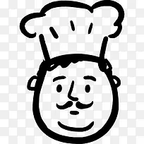 厨师图标-空若网 厨师图标-空若网