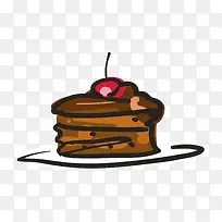 手绘蛋糕-空若网 手绘蛋糕-空若网