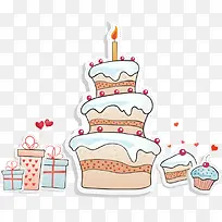 卡通生日蛋糕-空若网 卡通生日蛋糕-空若网