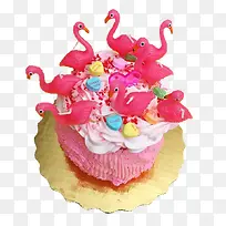 火烈鸟生日蛋糕-空若网 火烈鸟生日蛋糕-空若网