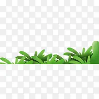 卡通手绘绿色装饰小草-空若网 卡通手绘绿色装饰小草-空若网