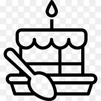 蛋糕图标-空若网 蛋糕图标-空若网