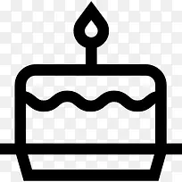 生日蛋糕图标-空若网 生日蛋糕图标-空若网