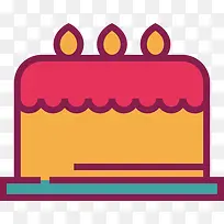 蛋糕图标-空若网 蛋糕图标-空若网