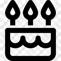 生日蛋糕图标-空若网 生日蛋糕图标-空若网