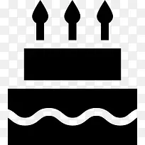 生日蛋糕图标-空若网 生日蛋糕图标-空若网
