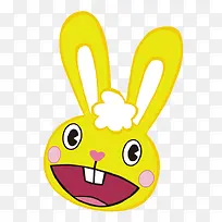 可爱的小兔子矢量图-空若网 可爱的小兔子矢量图-空若网