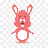 可爱的小兔子设计矢量图-空若网 可爱的小兔子设计矢量图-空若网