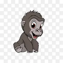 卡通可爱动物免抠素材-空若网 卡通可爱动物免抠素材-空若网