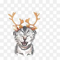 卡通可爱小动物装饰设计动物头像-空若网 卡通可爱小动物装饰设计动物头像-空若网